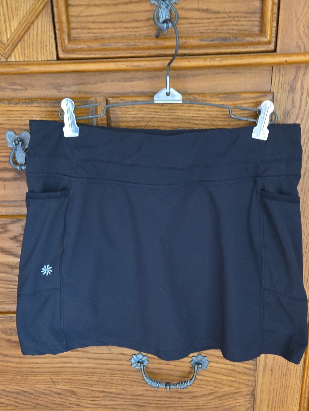 Athleta Running Skort Black Size Small